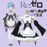 Life in a Different World From Zero Lahm Rem Cosplay Costume Lolita Dress Anime Costumes COS-185