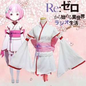 Life in a Different World From Zero Young Rem&Lahm Cosplay Costume Japanese Lolita Dress Anime Cosplay Costume COS-186