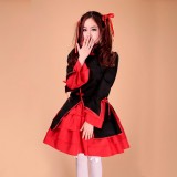 Girls Sexy Japanese Halloween Costumes Lolita Maid Princess Dress Anime Cosplay Costumes MS044