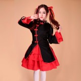 Girls Sexy Japanese Halloween Costumes Lolita Maid Princess Dress Anime Cosplay Costumes MS044