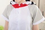 Adult Cartoon Cotton Unisex Cheese Cat Summer Onesie Anime Kigurumi Costumes Pajamas Sets ST011