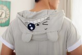 Adult Cartoon Cotton Unisex Totoro Summer Onesie Anime Kigurumi Costumes Pajamas Sets ST008