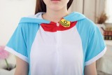 Adult Cartoon Cotton Unisex Doraemon Summer Onesie Anime Kigurumi Costumes Pajamas Sets ST002
