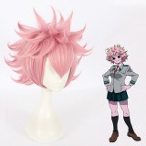 35cm Short Pink Wig My Hero Academia Acidgirl Hair Wig Synthetic Anime Cosplay Wigs CS-378A