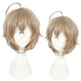 30cm Short Flaxen Hypnosis Mic Anime Gentarou Yumeno Wig Synthetic Hair Cosplay Wigs CS-383G