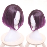 35cm Short Purple Mixed Kobayashi Maid Dragon Cosplay Elma Anime Synthetic Cosplay Wigs CS-325E