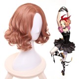 35cm Short Curly Persona Cosplay Haru Okumura Wig Synthetic Anime Hair Wigs CS-393A