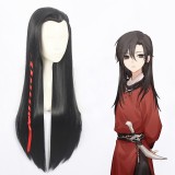 80cm Long Straight Black Heavenly God Blesses The People Anime Wig Synthetic Cosplay Wigs CS-401B