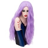 2019 New Fashion Halloween 70cm Long Curly Multi Colors Synthetic Anime Hair Wig Cosplay Lolita Wigs