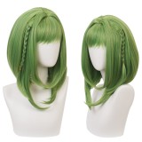 40cm Medium Long Green Mixed Toilet Bound Hanako kun Nanamine Sakura Wig Synthetic Anime Cosplay Wigs CS-426A