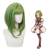 40cm Medium Long Green Mixed Toilet Bound Hanako kun Nanamine Sakura Wig Synthetic Anime Cosplay Wigs CS-426A