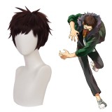 30cm Short Brown Hair Wig My Hero Academia Overhaul Wig Synthetic Anime Cosplay Wigs CS-384K