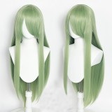 80cm Long Straight Promotion Wigs Multi Colors Synthetic Anime Hair Wig Heat Resistant Cosplay Wigs