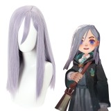 50cm Long Straight Purple Gray Harry Potter: Magic Awakened Game Ivy Warrington Wig Cosplay Synthetic Anime Wigs CS-491B