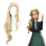 80cm Long Curly Light Blond Harry Potter: Magic Wakened Game Cassandra Wig Cosplay Synthetic Hair Wigs CS-491A