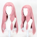 80cm Long Pink Naraka: Bladepoint Anime Tsuchimikado Kurumi Wig Synthetic Hair Wigs CS-492C