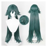 100cm Long Straight Dark Green Honkai Star Rail Yukong Anime Wig Cosplay Synthetic Heat Resistant Hair Wigs CS-526N