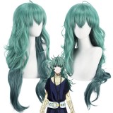 80cm Long Curly Green Mixed Tokyo Ghoul Anime Takatsuki Wig Synthetic Anime Cosplay WIgs CS-195J