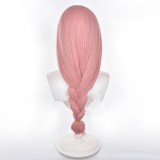 70cm Long Smoke Pink Zenless Zone Zero Anime Tsukishiro Yanagi Wig Synthetic Cosplay Hair Wigs CS-534I