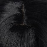35cm Short Black KPOP Demon Hunters Anime Zoey Wig Synthetic Hallowwen Party Cosplay Wig CS-639C