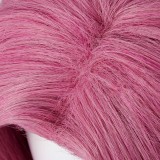 45cm Medium Long Pink Mixed KPOP Demon Hunters Romance Wig Synthetic Anime Heat Resistant Hair Wig CS-639D