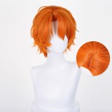 35cm Short Orange Zootopia 2 Anime Nick Foxy Wig Stnthetic Halloween Party Hair Wigs CS-278GH